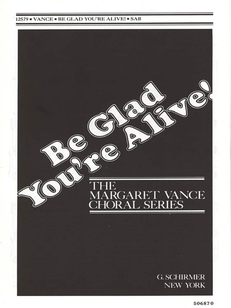 Be Glad Youre Alive